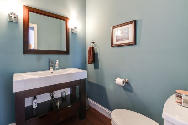 Powder Room Construction